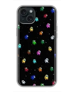 Чохол для iPhone 14 Plus з картинкою «Екіпаж Among Us»