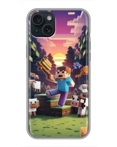 Чохол для iPhone 14 Plus з картинкою «Стів на фермі» Чохол для iPhone 14 Plus з картинкою «Стів на фермі»