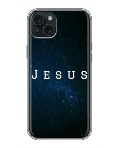 Чохол для iPhone 14 Plus з картинкою «Зоряне небо Jesus»