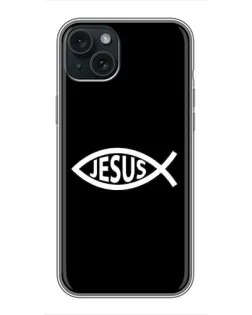 Чохол для iPhone 14 Plus з картинкою «Класичний Jesus»