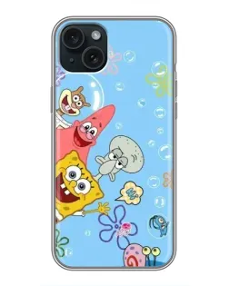 Чохол для iPhone 14 Plus з картинкою «Веселі бульбашки»