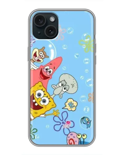 Чохол для iPhone 14 Plus з картинкою «Веселі бульбашки»