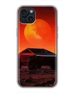 Чохол для iPhone 14 Plus з картинкою «Cybertruck на Марсі» Чохол для iPhone 14 Plus з картинкою «Cybertruck на Марсі»