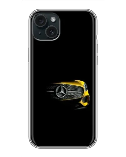 Чохол для iPhone 14 Plus з картинкою «Mercedes — ретро стиль»