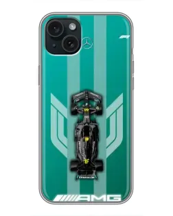 Чохол для iPhone 14 Plus з картинкою «Mercedes AMG Petronas»