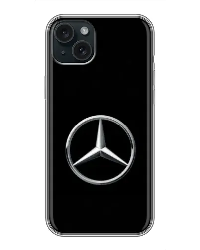 Чохол для iPhone 14 Plus з картинкою «Mercedes класичний лого»