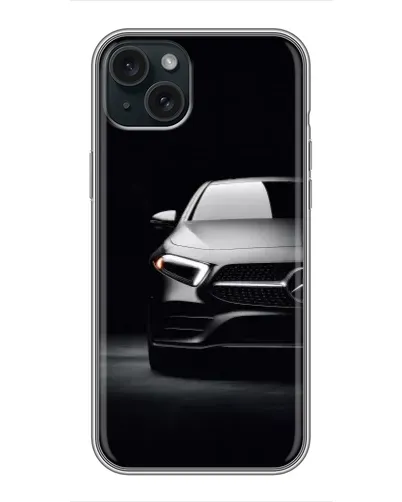 Чохол для iPhone 14 Plus з картинкою «Світло фар Mercedes»