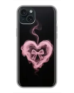 Чохол для iPhone 14 Plus з картинкою «Димчасте серце»