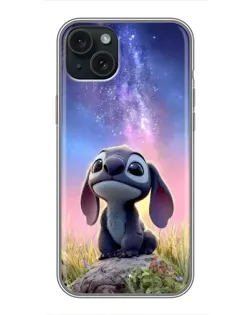 Чехол для iPhone 14 Plus с картинкой «Стич на рассвете» Чехол для iPhone 14 Plus с картинкой «Стич на рассвете»