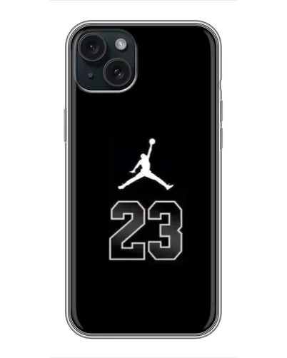 Чохол для iPhone 15 Plus з картинкою «Jordan Flight 23» Чохол для iPhone 15 Plus з картинкою «Jordan Flight 23»