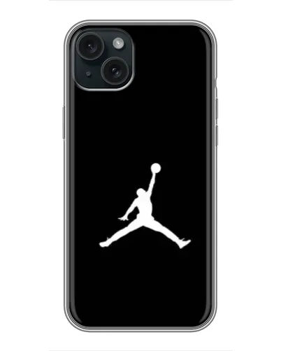 Чохол для iPhone 15 Plus з картинкою «Jordan Silhouette» Чохол для iPhone 15 Plus з картинкою «Jordan Silhouette»