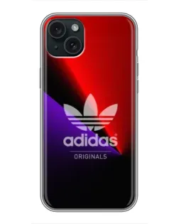 Чохол для iPhone 15 Plus з картинкою «Adidas Red Neon» Чохол для iPhone 15 Plus з картинкою «Adidas Red Neon»