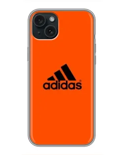 Чохол для iPhone 15 Plus з картинкою «Adidas Ukraine»
