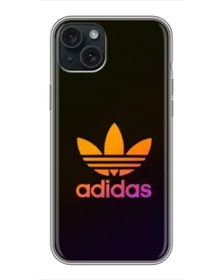 Чохол для iPhone 15 Plus з картинкою «Градієнт Adidas»