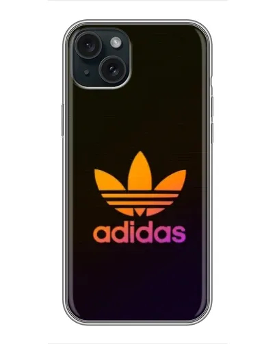 Чохол для iPhone 15 Plus з картинкою «Градієнт Adidas»