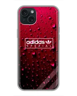 Чохол для iPhone 15 Plus з картинкою «Adidas Gold Marble»
