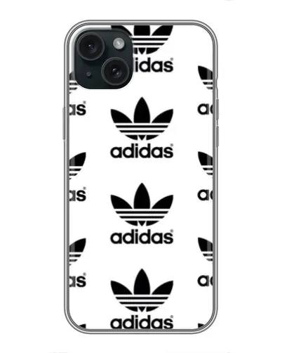 Чохол для iPhone 15 Plus з картинкою «Adidas Pattern»