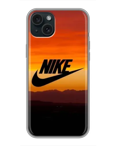 Чохол для iPhone 15 Plus з картинкою «Nike — вечірній горизонт»