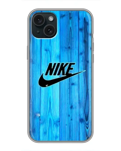 Чохол для iPhone 15 Plus з картинкою «Блакитне дерево Nike»