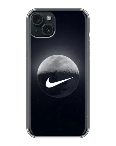 Чохол для iPhone 15 Plus з картинкою «Nike у стилі графіті»