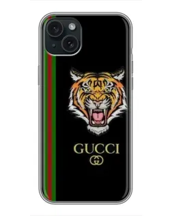 Чохол для iPhone 15 Plus з картинкою «Тигр Gucci»