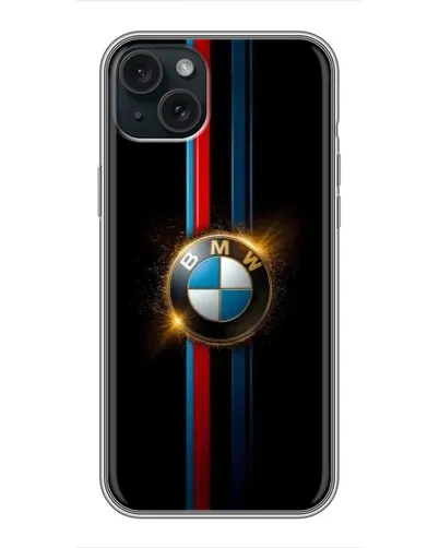 Чохол для iPhone 15 Plus з картинкою «BMW M-Power неон» Чохол для iPhone 15 Plus з картинкою «BMW M-Power неон»