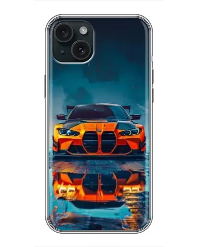 Чохол для iPhone 15 Plus з картинкою «BMW — золота емблема» Чохол для iPhone 15 Plus з картинкою «BMW — золота емблема»