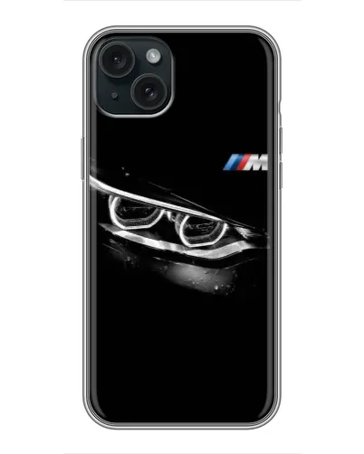 Чохол для iPhone 15 Plus з картинкою «BMW — погляд тигра» Чохол для iPhone 15 Plus з картинкою «BMW — погляд тигра»