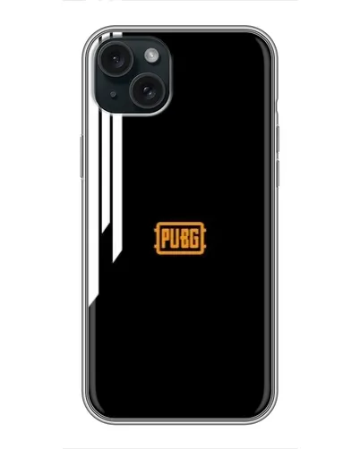 Чохол для iPhone 15 Plus з картинкою «PUBG — вертикальні лінії»