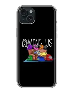 Чохол для iPhone 15 Plus з картинкою «Логотип Among Us» Чохол для iPhone 15 Plus з картинкою «Логотип Among Us»