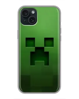 Чохол для iPhone 15 Plus з картинкою «Кріпер мікро-дизайн»
