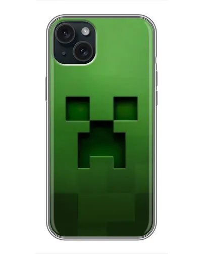 Чохол для iPhone 15 Plus з картинкою «Кріпер мікро-дизайн»