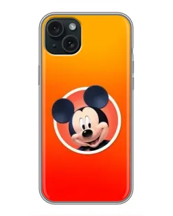 Чохол для iPhone 15 Plus з картинкою «Mickey в колі»