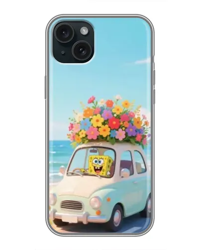 Чохол для iPhone 15 Plus з картинкою «Автомобільна подорож»