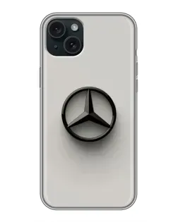 Чохол для iPhone 15 Plus з картинкою «Mercedes Maybach стиль»