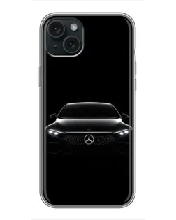 Чохол для iPhone 15 Plus з картинкою «Mercedes Vision — концепт»
