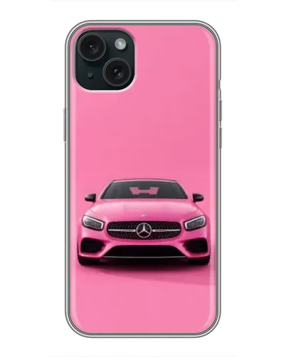 Чохол для iPhone 15 Plus з картинкою «Рожевий Mercedes AMG» Чохол для iPhone 15 Plus з картинкою «Рожевий Mercedes AMG»