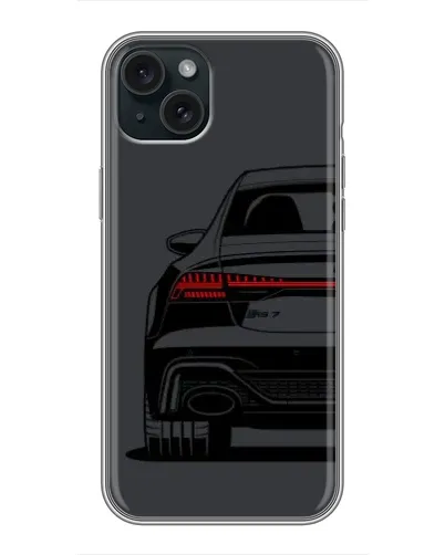 Чохол для iPhone 15 Plus з картинкою «Задня частина Audi — арт» Чохол для iPhone 15 Plus з картинкою «Задня частина Audi — арт»
