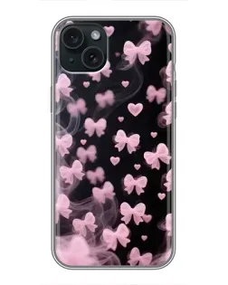 Чохол для iPhone 15 Plus з картинкою «Неонове мереживо»