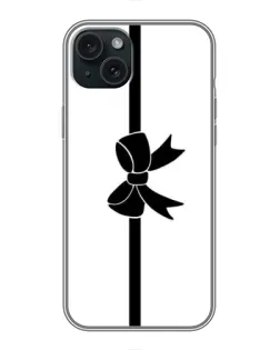 Чохол для iPhone 15 Plus з картинкою «Вертикальний бант»