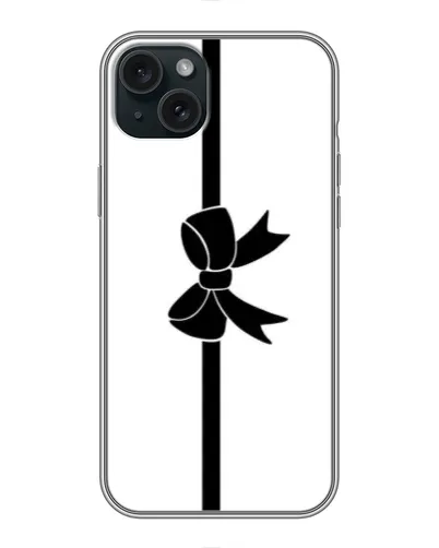 Чохол для iPhone 15 Plus з картинкою «Вертикальний бант» Чохол для iPhone 15 Plus з картинкою «Вертикальний бант»