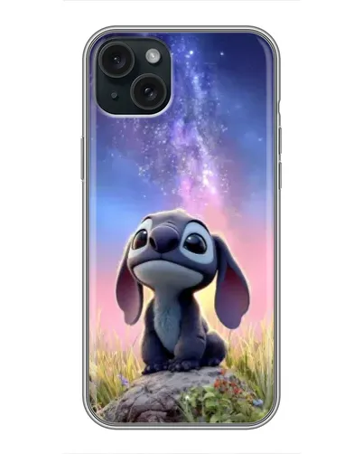 Чохол для iPhone 15 Plus з картинкою «Стіч на світанку» Чохол для iPhone 15 Plus з картинкою «Стіч на світанку»