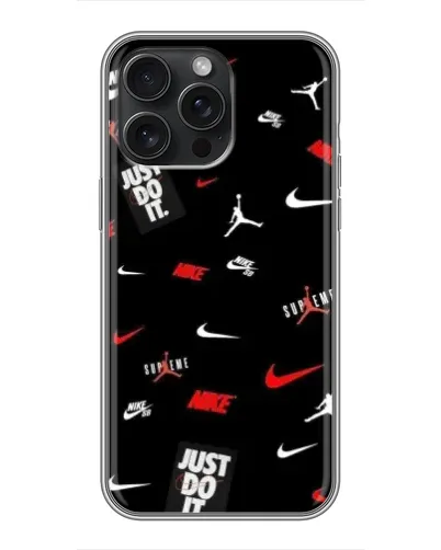 Чохол для iPhone 15 Pro Max з картинкою «Nike Mix Pattern» Чохол для iPhone 15 Pro Max з картинкою «Nike Mix Pattern»