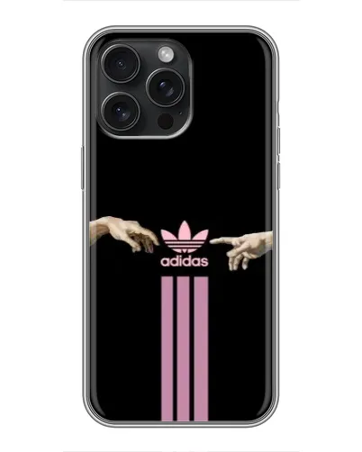Чохол для iPhone 15 Pro Max з картинкою «Adidas Hands» Чохол для iPhone 15 Pro Max з картинкою «Adidas Hands»