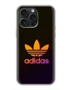 Чохол для iPhone 15 Pro Max з картинкою «Градієнт Adidas»