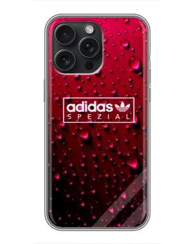 Чохол для iPhone 15 Pro Max з картинкою «Adidas Gold Marble» Чохол для iPhone 15 Pro Max з картинкою «Adidas Gold Marble»