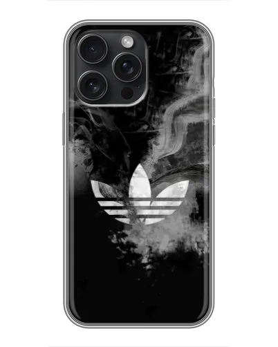 Чохол для iPhone 15 Pro Max з картинкою «Абстрактний дим Adidas» Чохол для iPhone 15 Pro Max з картинкою «Абстрактний дим Adidas»
