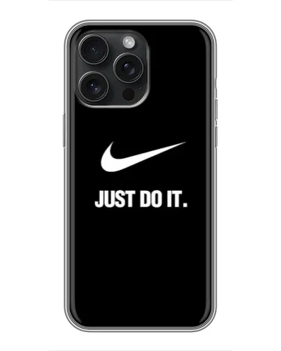 Чохол для iPhone 15 Pro Max з картинкою «Класичний принт Nike» Чохол для iPhone 15 Pro Max з картинкою «Класичний принт Nike»
