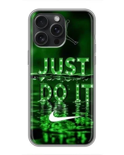 Чохол для iPhone 15 Pro Max з картинкою «Зелений неоновий Nike» Чохол для iPhone 15 Pro Max з картинкою «Зелений неоновий Nike»