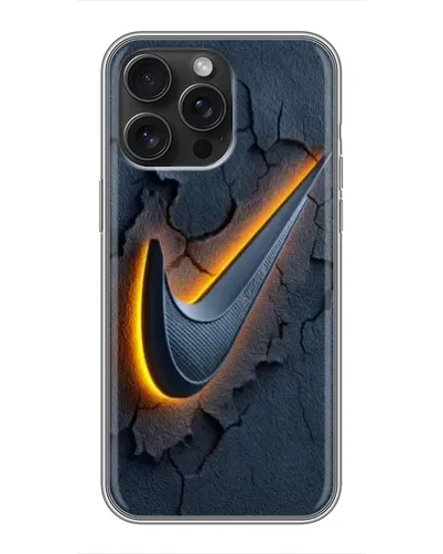 Чохол для iPhone 15 Pro Max з картинкою «Об'ємний логотип Найк» Чохол для iPhone 15 Pro Max з картинкою «Об'ємний логотип Найк»